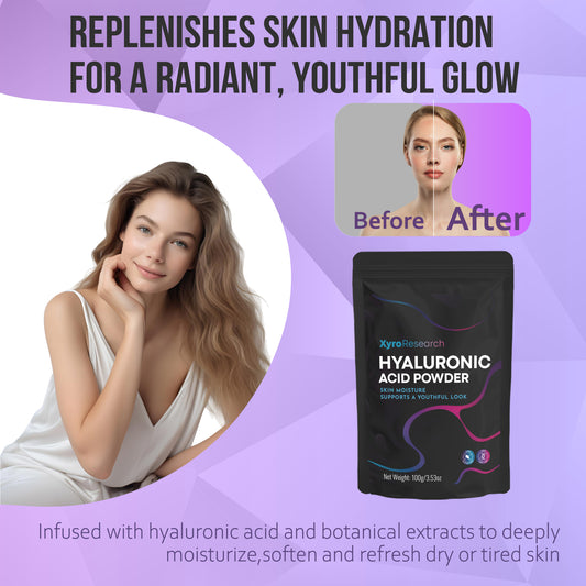 Xyro research Hyaluronic Acid Powder