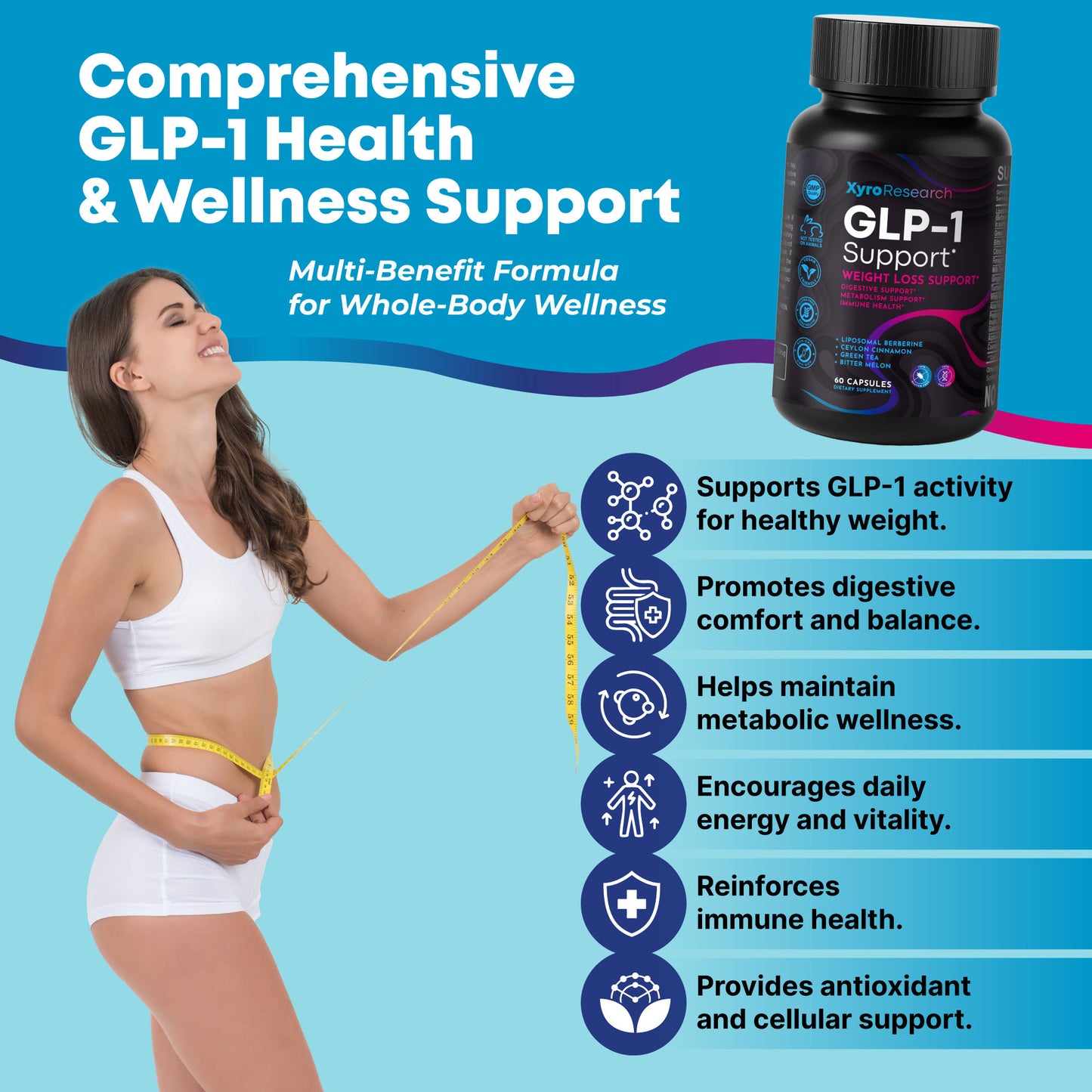 Xyro Research GLP-1 Weight Loss Supplement