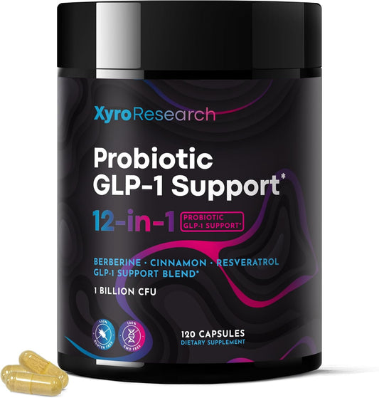 Xyro Research GLP-1 Support Probiotic Weight Loss Supplement