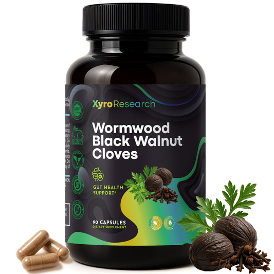 Xyro Research Wormwood Black Walnut Clove Capsules