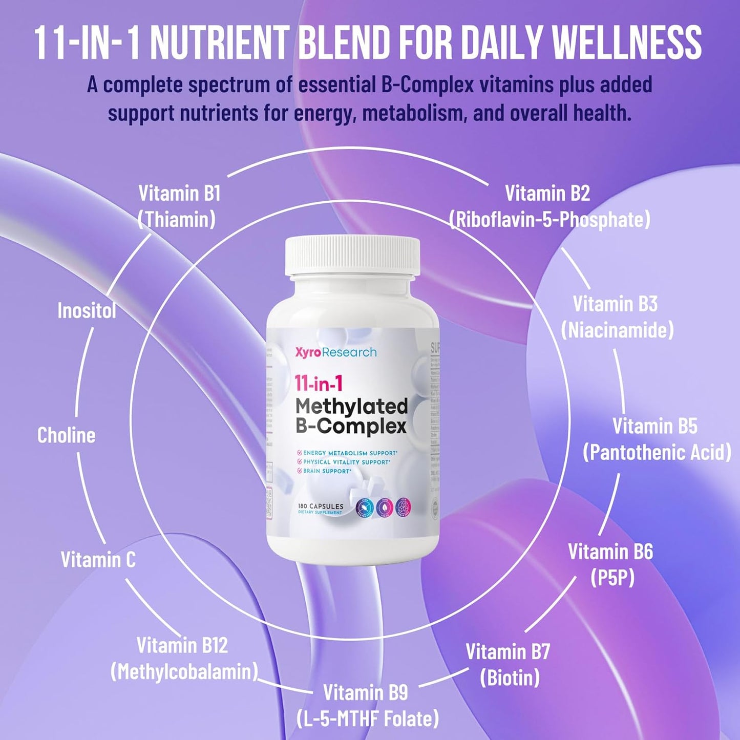 Xyro Research Methylated B-Complex Vitamins