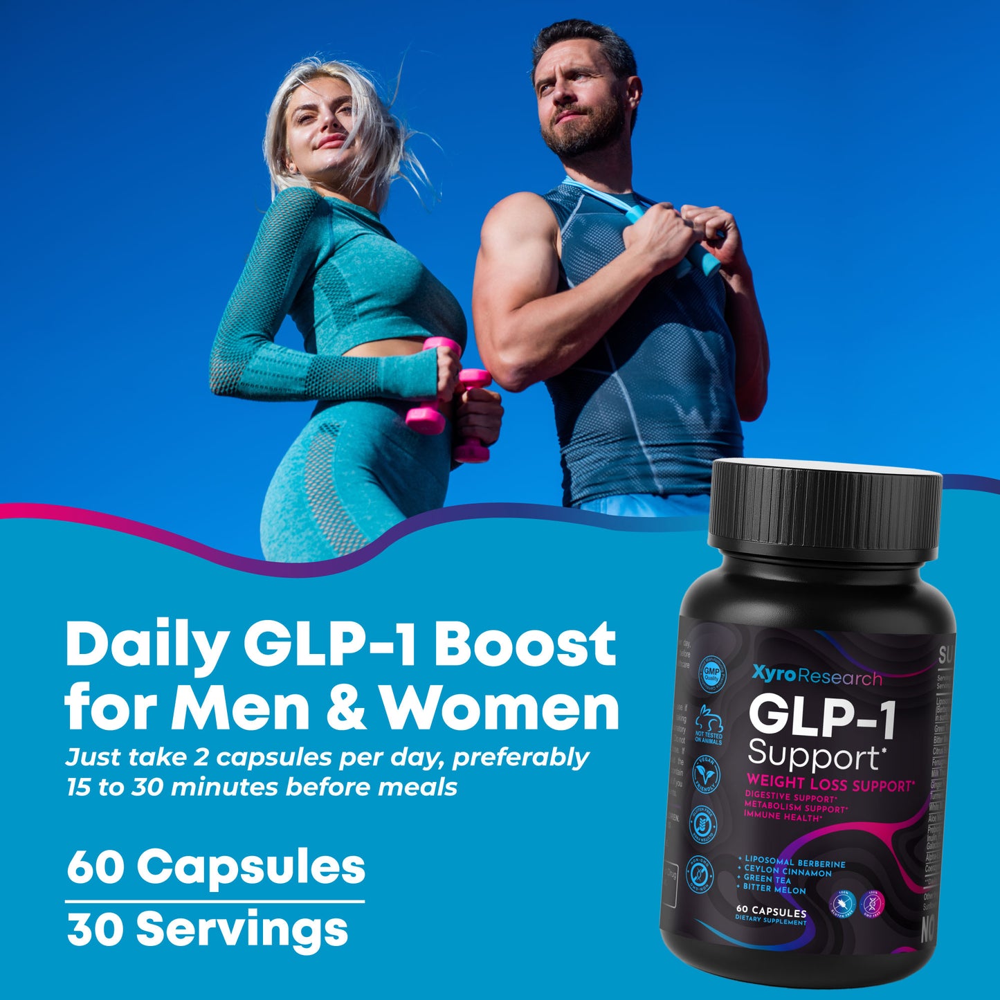 Xyro Research GLP-1 Weight Loss Supplement